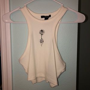 Forever 21 Flower Tank Top